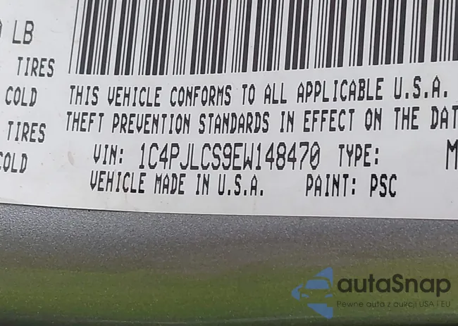 1C4PJLCS9EW148470: 43555544