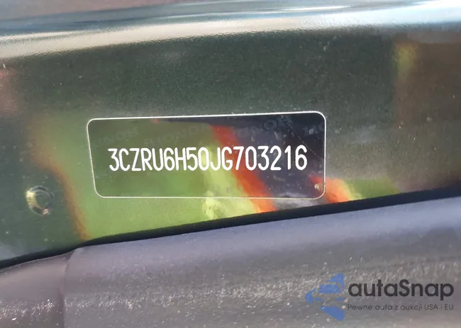 3CZRU6H50JG703216: 43555170