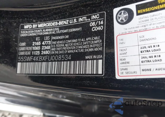 55SWF4KBXFU008534: 43556728