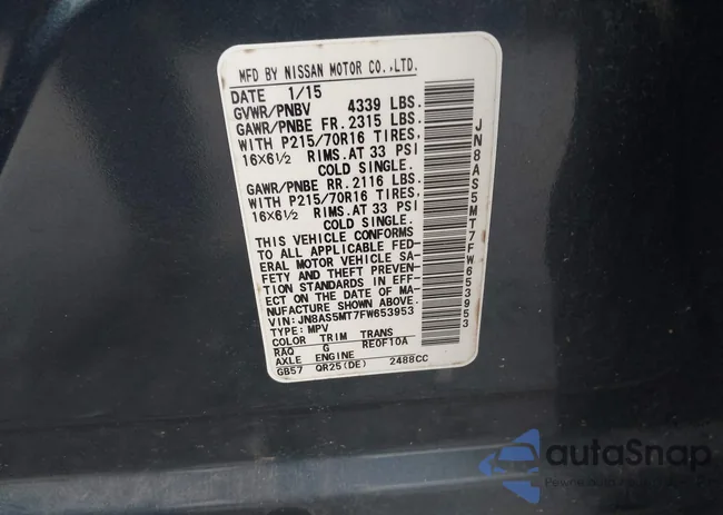 JN8AS5MT7FW653953: 43556775