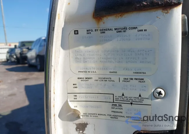 1G6AL6785EE668545: 43556820