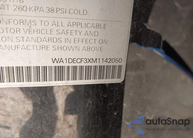 WA1DECF3XM1142050: 43556005