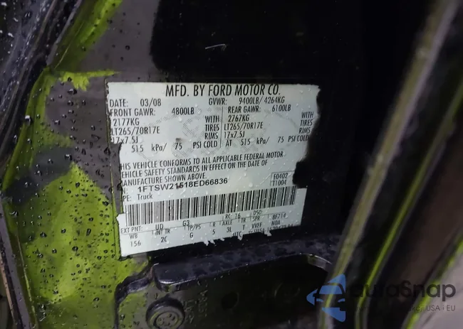 1FTSW21518ED66836: 43556183