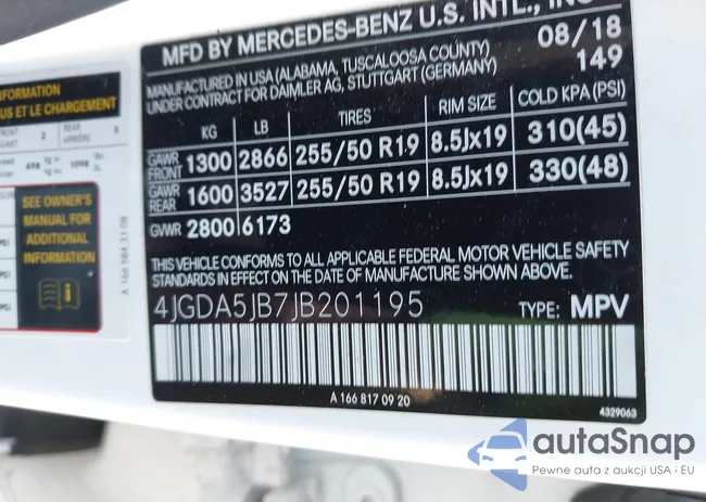 4JGDA5JB7JB201195: 43557762