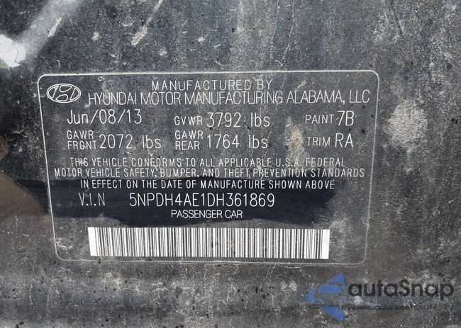 5NPDH4AE1DH361869: 43557858