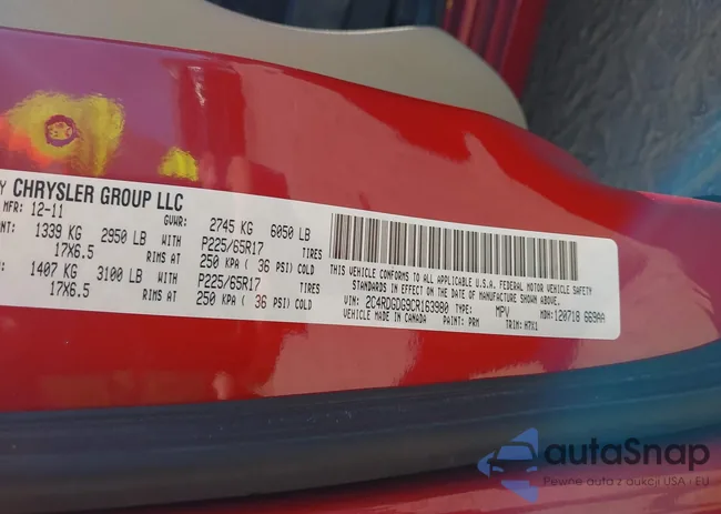 2C4RDGDG9CR163980: 43557902