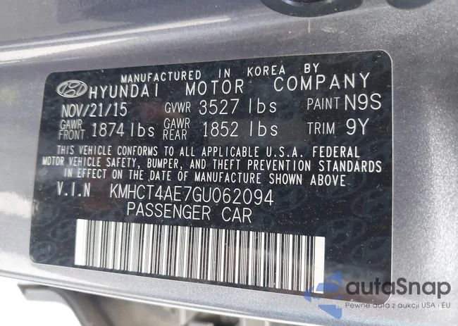 KMHCT4AE7GU062094: 43557216