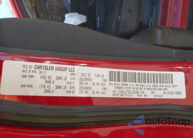 1C4SDJCT5CC181558: 43558451