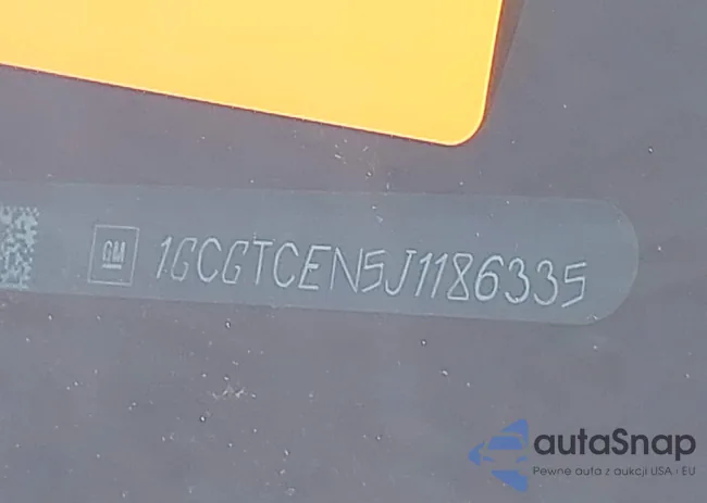 1GCGTCEN5J1186335: 43558498