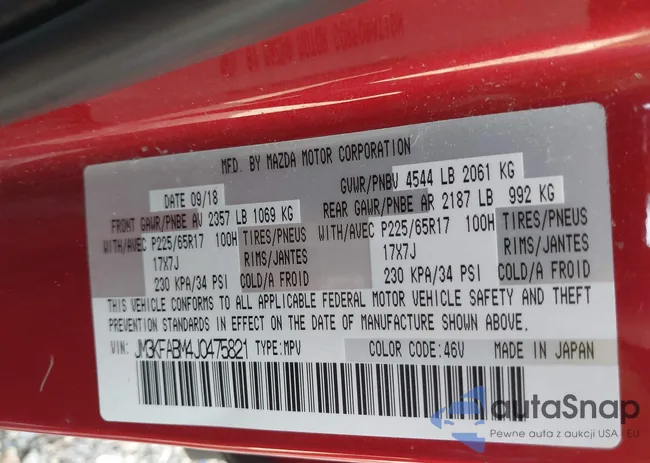 JM3KFABM4J0475821: 43558529