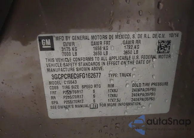 3GCPCREC9FG162677: 43558537