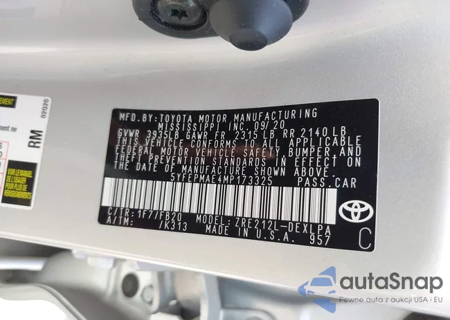 5YFEPMAE4MP173325: 43558688