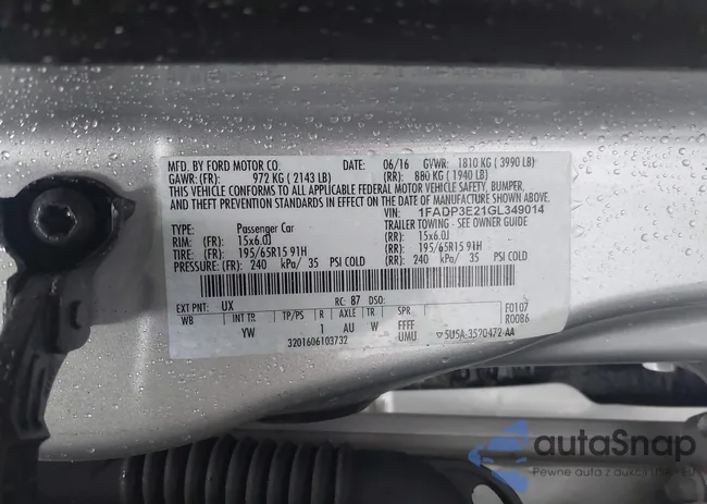 1FADP3E21GL349014: 43557958