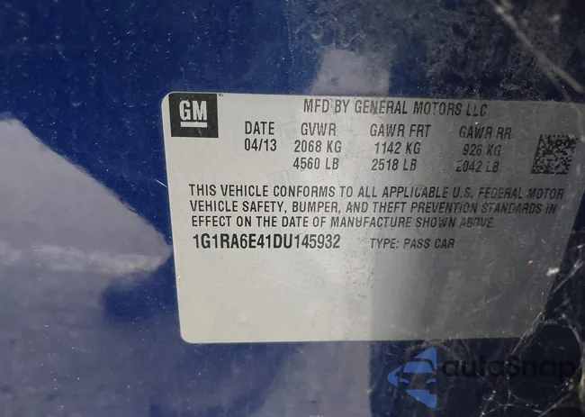 1G1RA6E41DU145932: 43559421