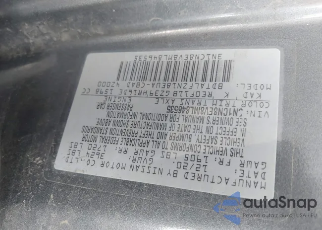 3N1CN8EV8ML846535: 43559466