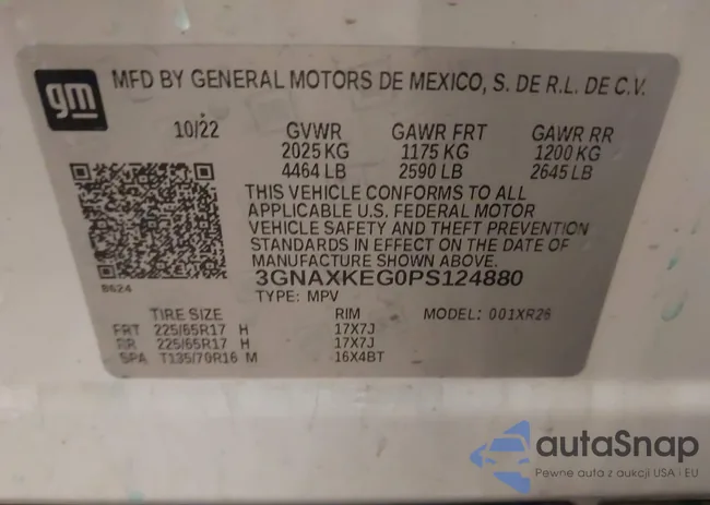 3GNAXKEG0PS124880: 43559723