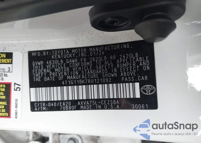 4T1G11BK7RU121092: 43559812