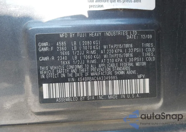 4S4BRBAC6A3349985: 43559849