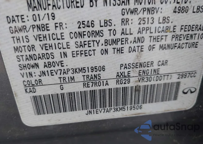 JN1EV7AP3KM519506: 43559871