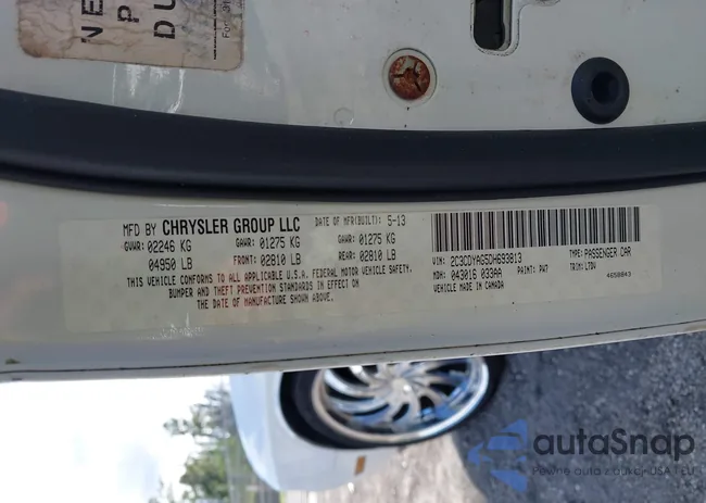 2C3CDYAG5DH693813: 43558979