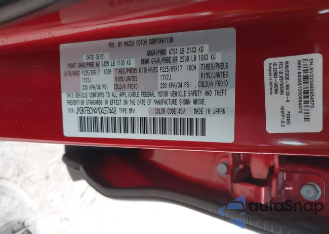 JM3KFBCM4M0437448: 43560635