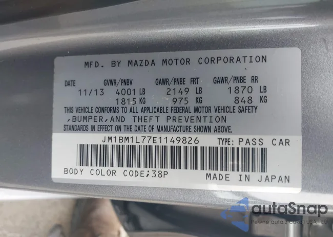 JM1BM1L77E1149826: 43560129