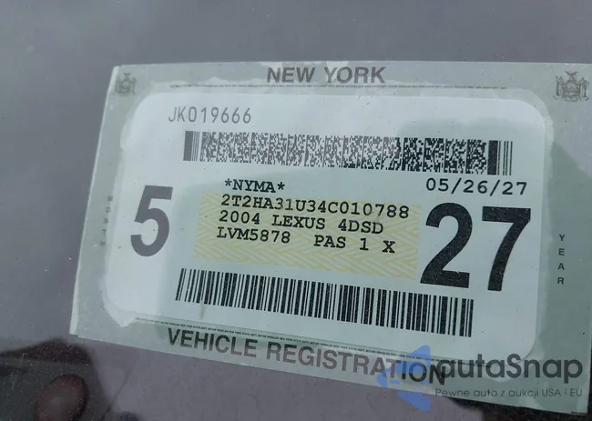 2T2HA31U34C010788: 43561534