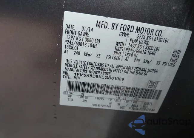 1FM5K8D8XEGB61089: 43561549