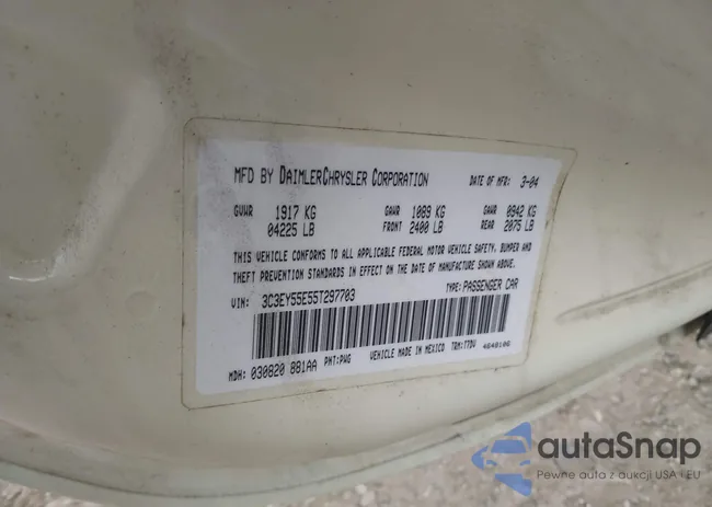 3C3EY55E55T297703: 43561712