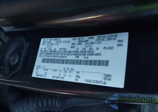 1FTEW1CP5FFC47815: 43561272