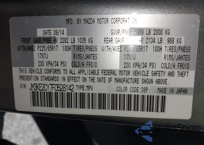 JM3KE2CY7F0528142: 43562512