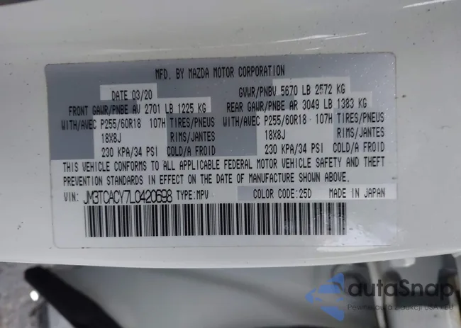 JM3TCACY7L0420698: 43562595