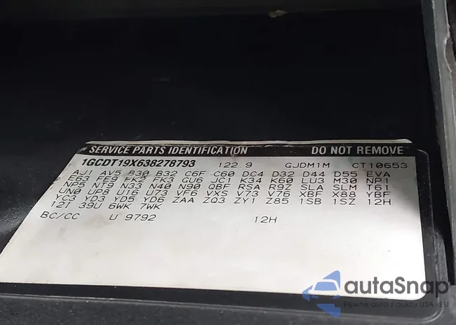 1GCDT19X638278793: 43562083