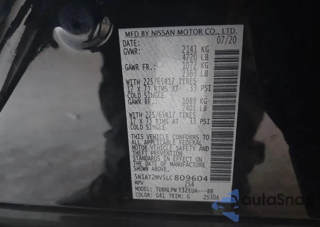 5N1AT2MV5LC809604: 43563401