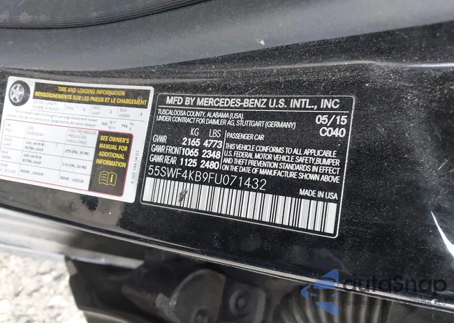 55SWF4KB9FU071432: 43563572