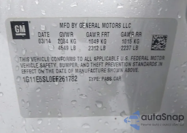 1G11E5SL0EF261782: 43563588