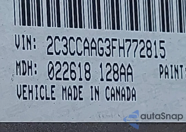 2C3CCAAG3FH772815: 43563053