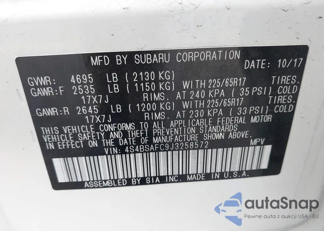 4S4BSAFC9J3258572: 43564813