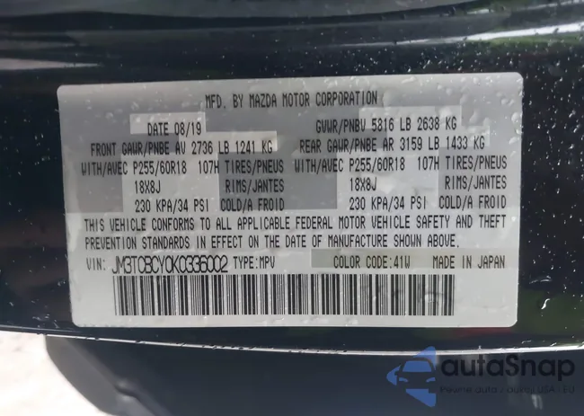 JM3TCBCY0K0336002: 43564990