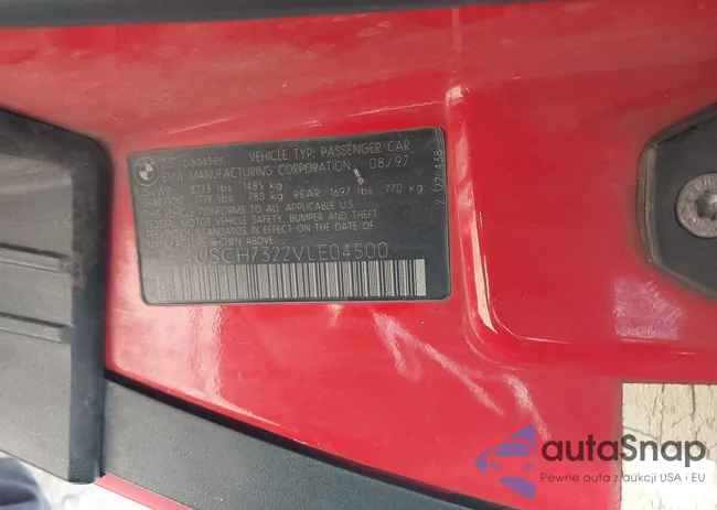 4USCH7322VLE04500: 43565132