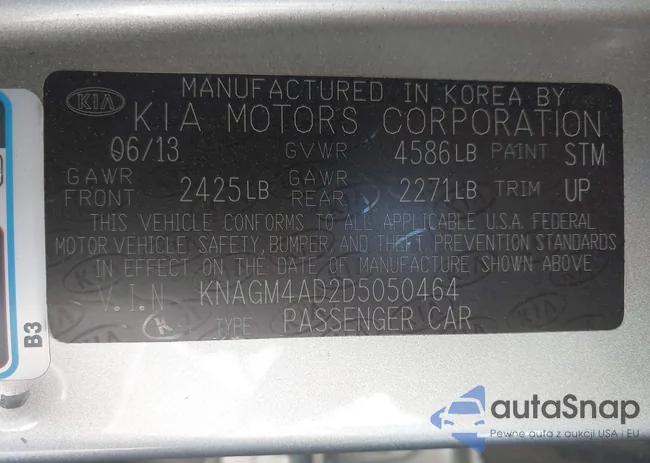 KNAGM4AD2D5050464: 43565334