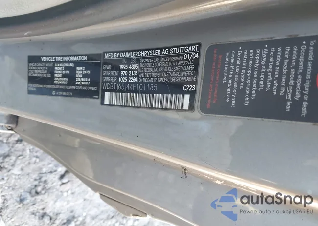 WDBTJ65J44F101185: 43566913