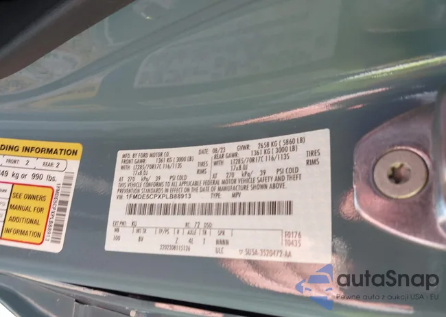 1FMDE5CPXPLB88913: 43566115