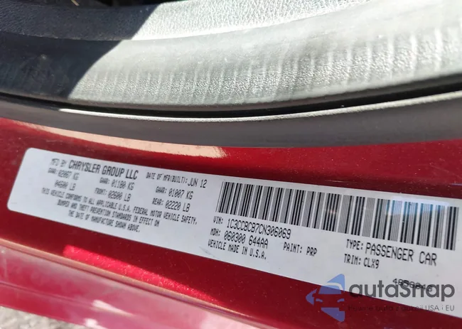 1C3CCBCB7CN306069: 43566122