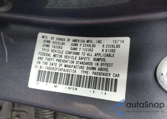 1HGCR2F34FA093108: 43566995