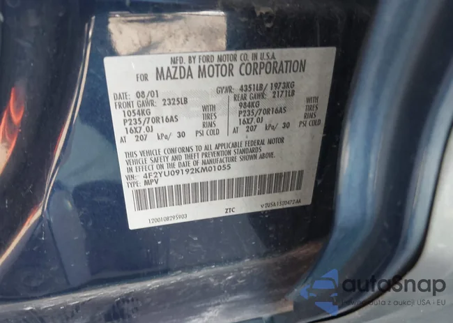 4F2YU09192KM01055: 43567205