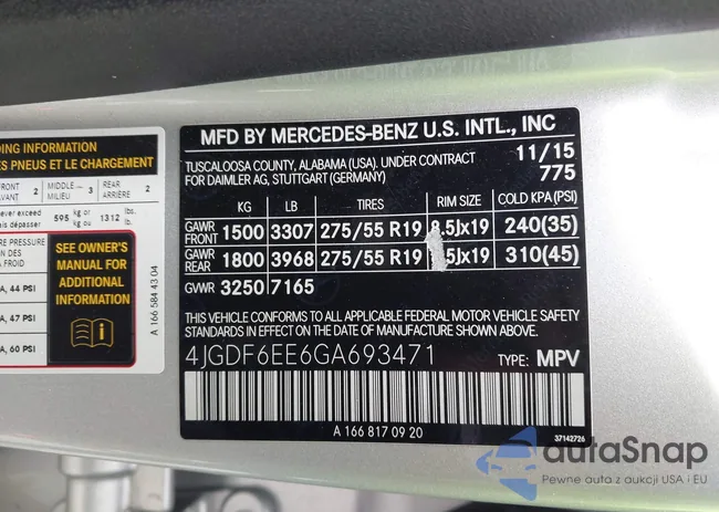 4JGDF6EE6GA693471: 43567207