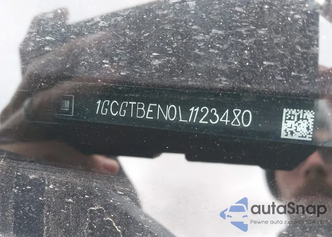 1GCGTBEN0L1123480: 43568344