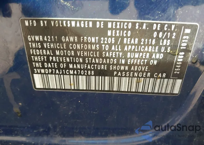 3VWDP7AJ1CM470288: 43568588