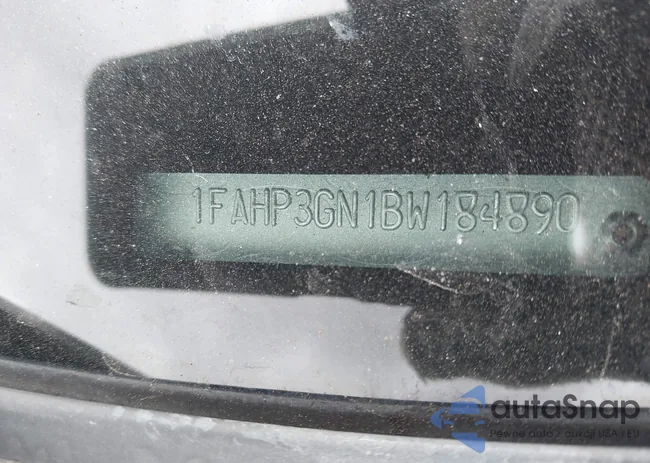 1FAHP3GN1BW184890: 43567931